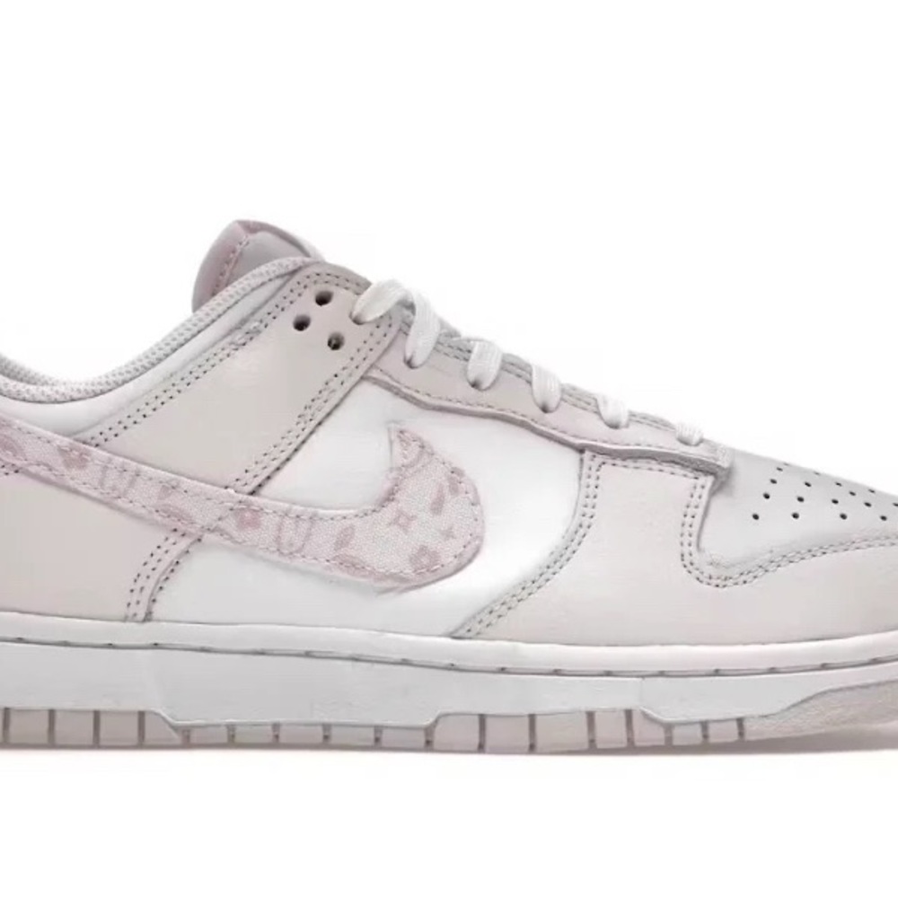 Nike dunk low pink paisley